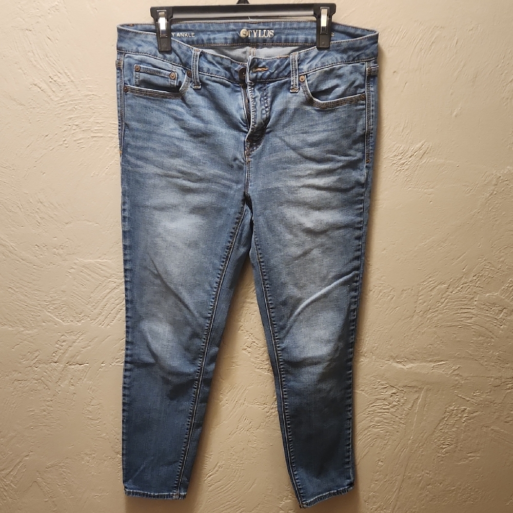 STYLUS Women's Skinny Jeans - Blue